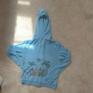 Butter super soft surf blue jacket